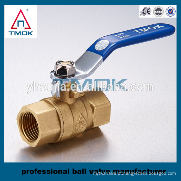 Válvula de esfera de bronze TMK 201 válvula contol válvula PTFE vedação de anel-0 porca bucim vedação de três camadas Válvula de esfera de bronze sentado PTFE